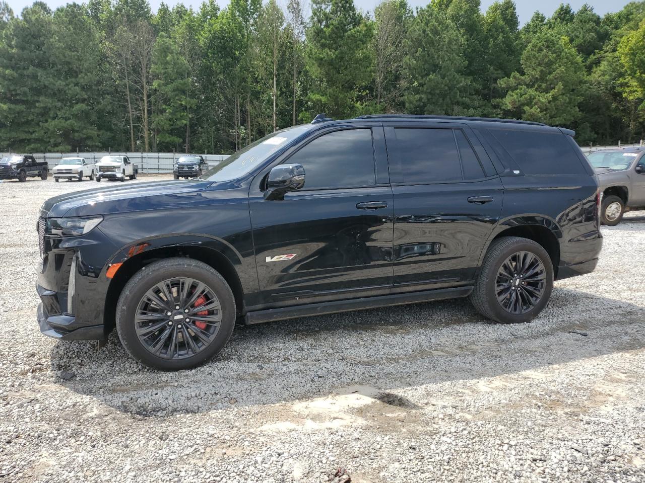 2023 Cadillac Escalade V Sport black null gas 1GYS4HK9XPR406617 photo #1