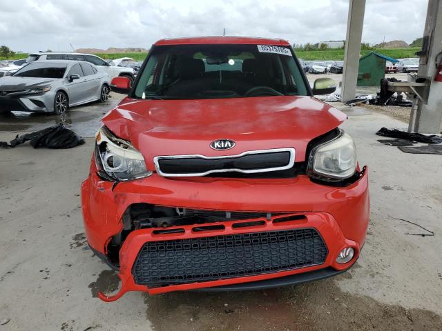  KIA SOUL 2015 Czerwony