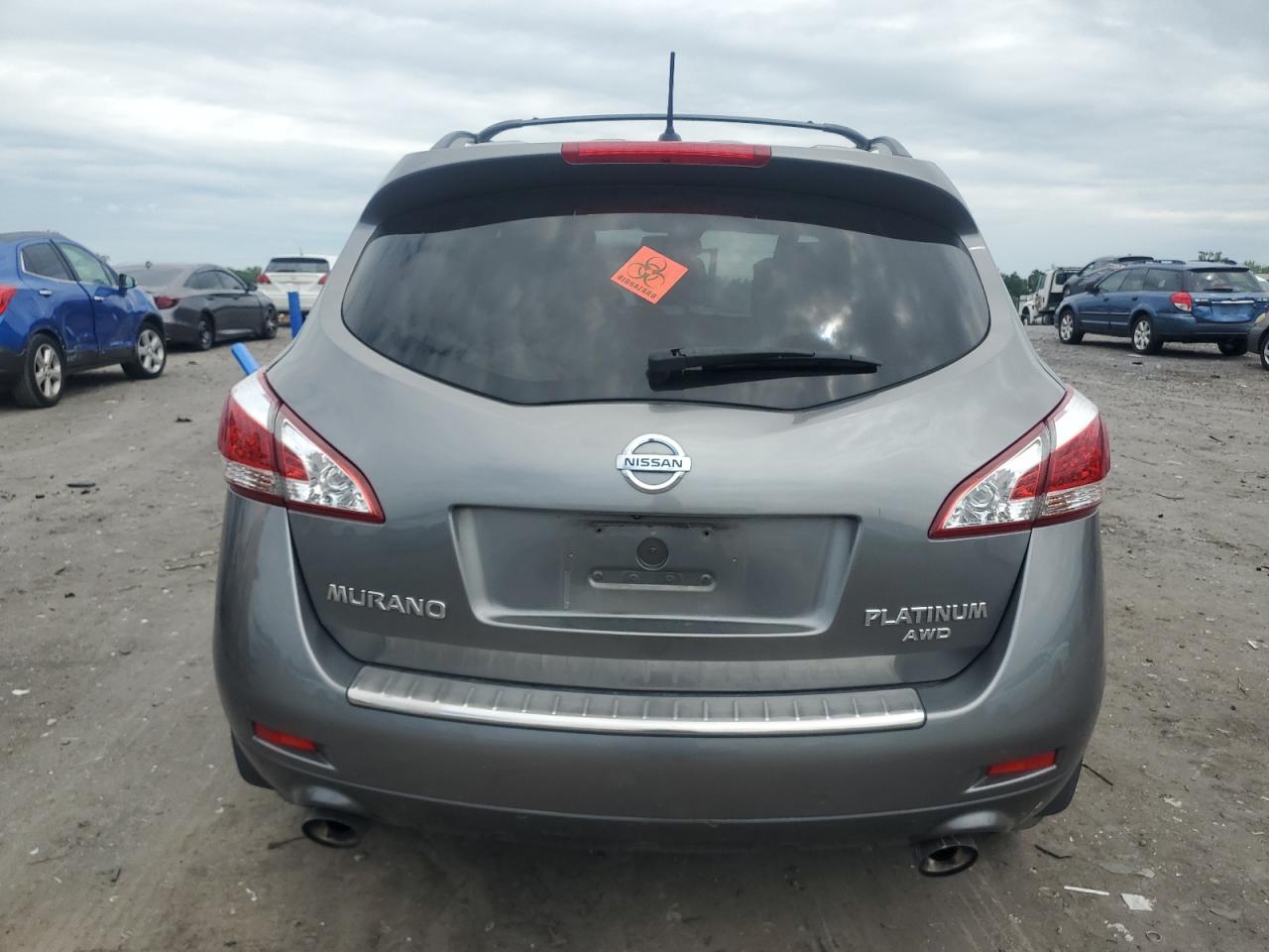 2013 Nissan Murano S VIN: JN8AZ1MW6DW313107 Lot: 64741565