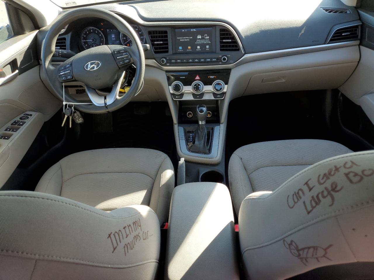2019 Hyundai Elantra Sel VIN: KMHD84LF5KU803945 Lot: 63317835