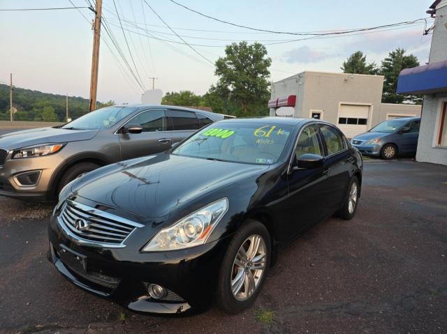 Sedans INFINITI G37 2012 Czarny