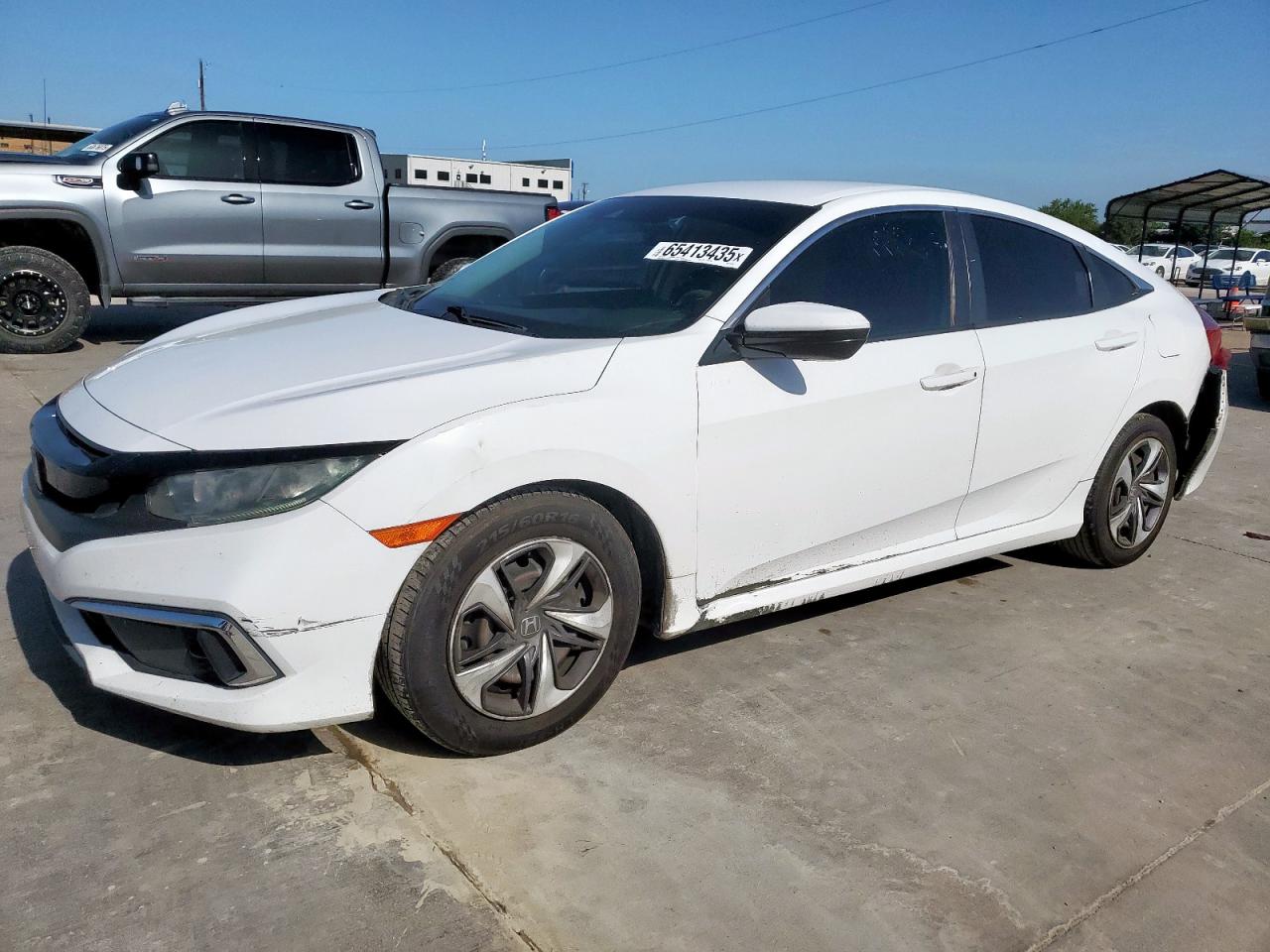 2019 Honda Civic Lx VIN: 19XFC2F61KE044480 Lot: 65413435