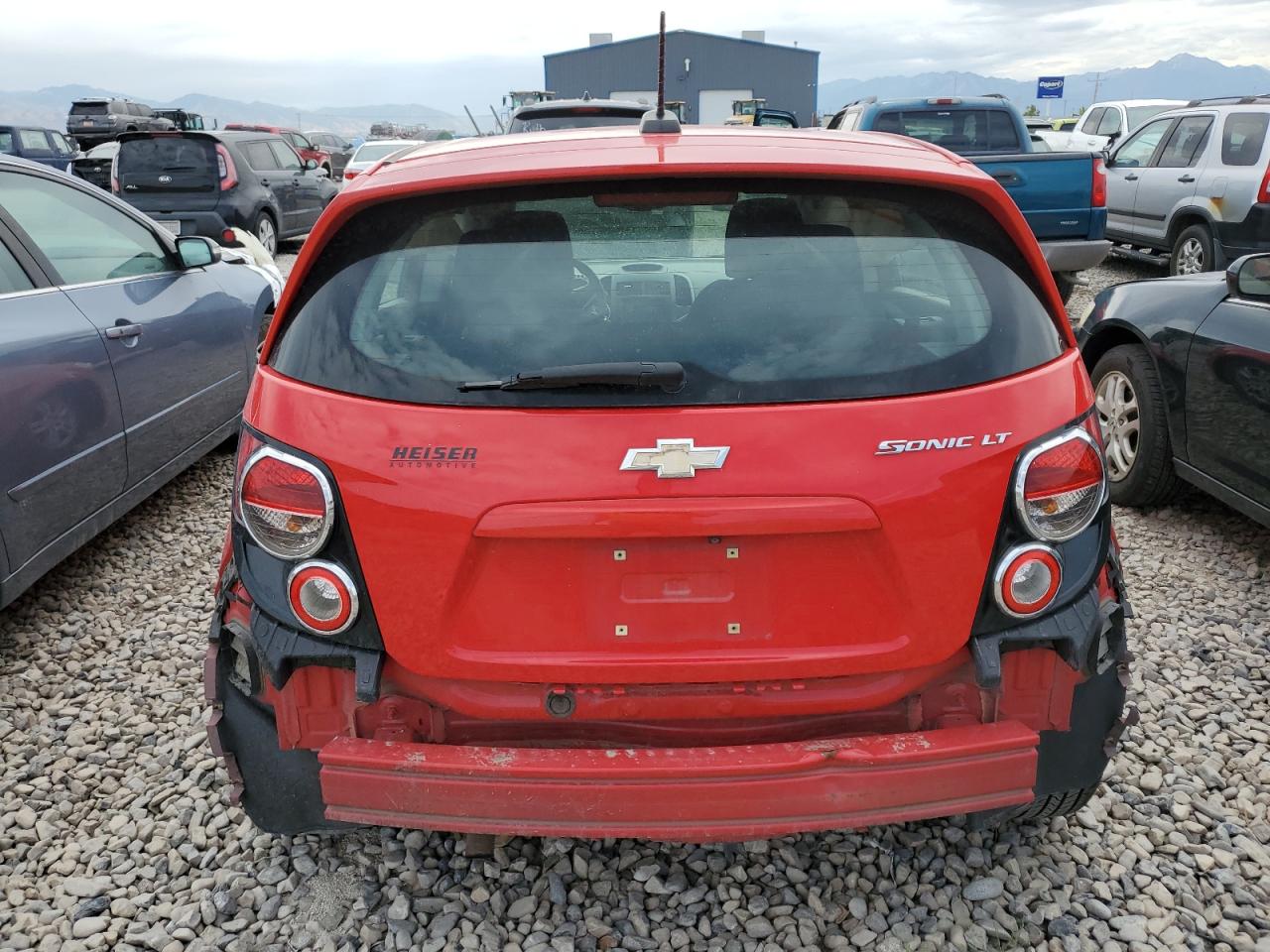 2016 Chevrolet Sonic Lt VIN: 1G1JC6SH6G4176595 Lot: 62153915