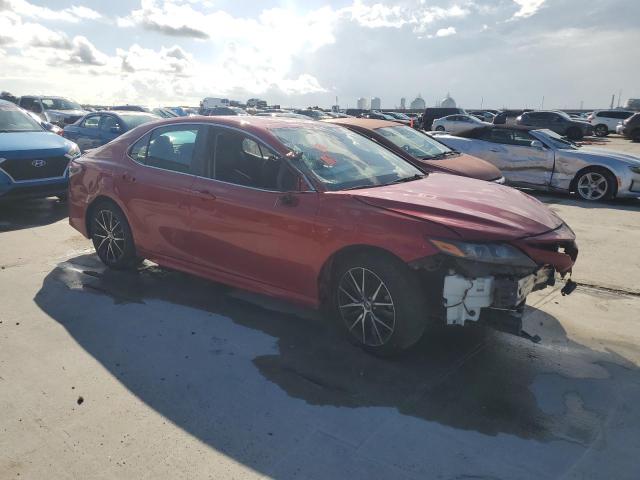  TOYOTA CAMRY 2021 Red