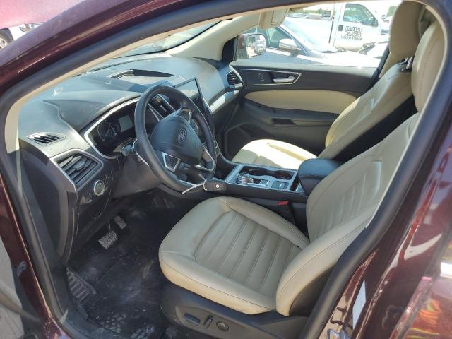  FORD EDGE 2021 Бордовый