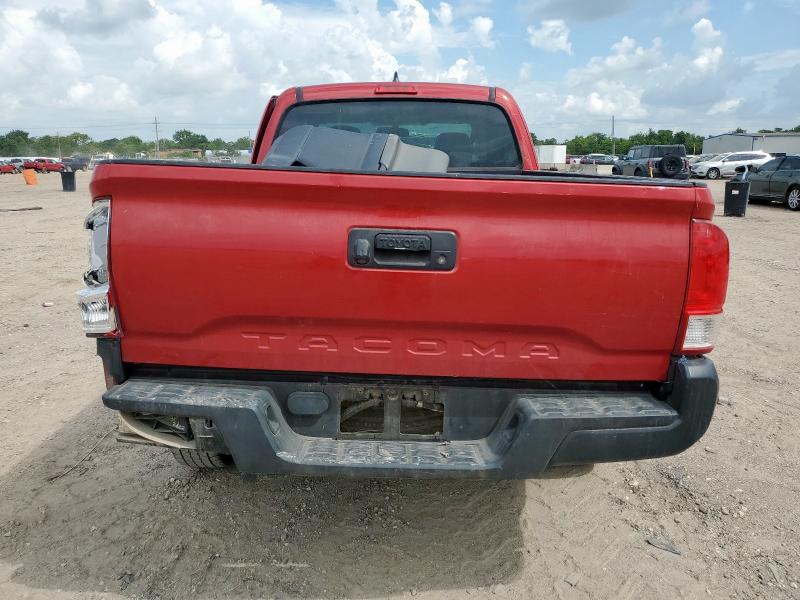  TOYOTA TACOMA 2017 Czerwony