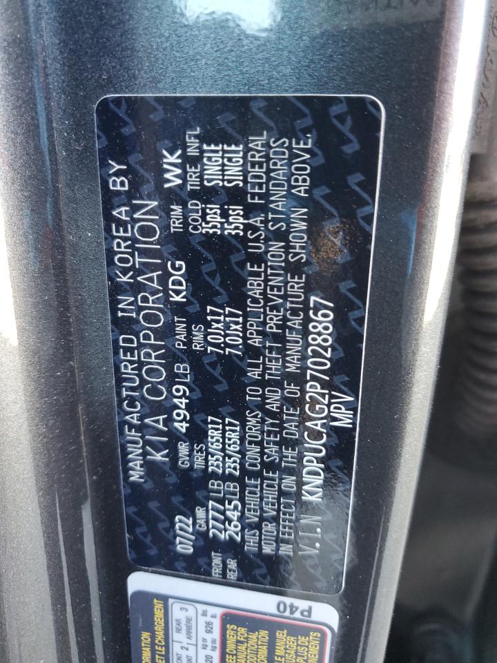 2023 Kia Sportage Lx VIN: KNDPUCAG2P7028867 Lot: 65231465