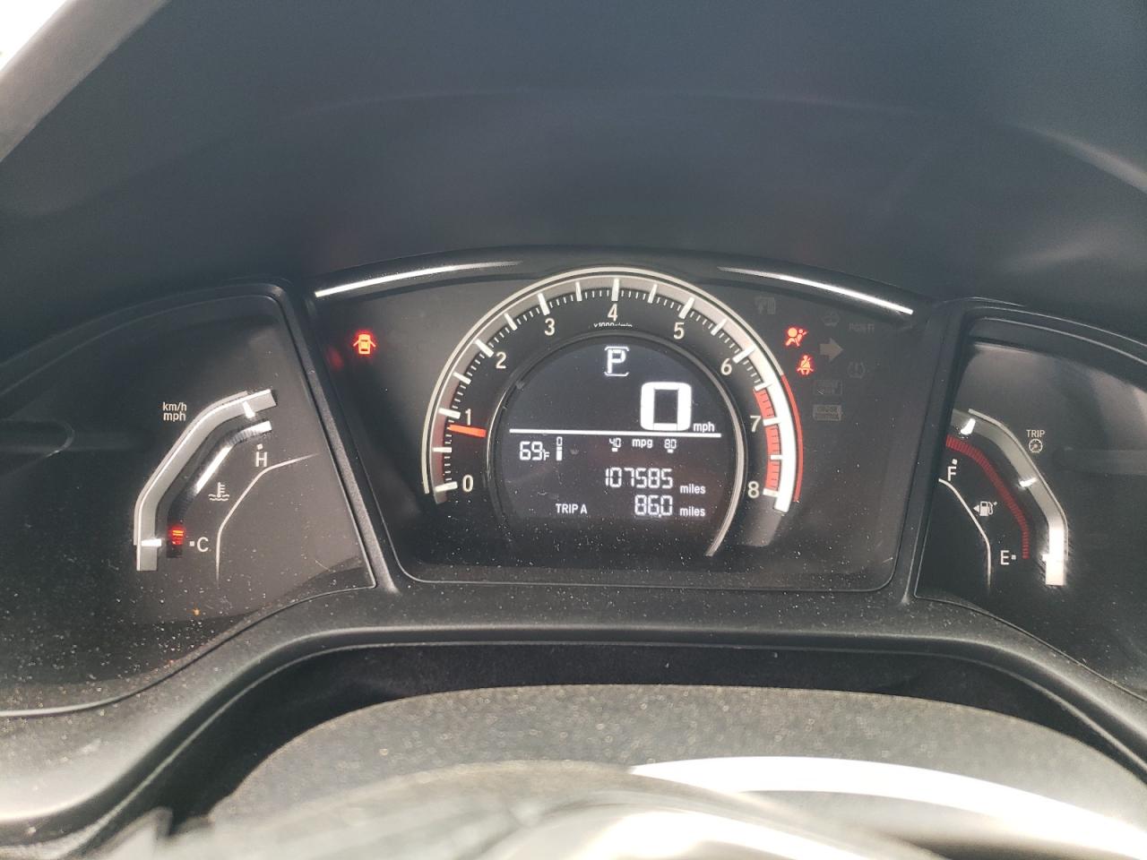 2017 Honda Civic Lx VIN: SHHFK7H2XHU419102 Lot: 64321835