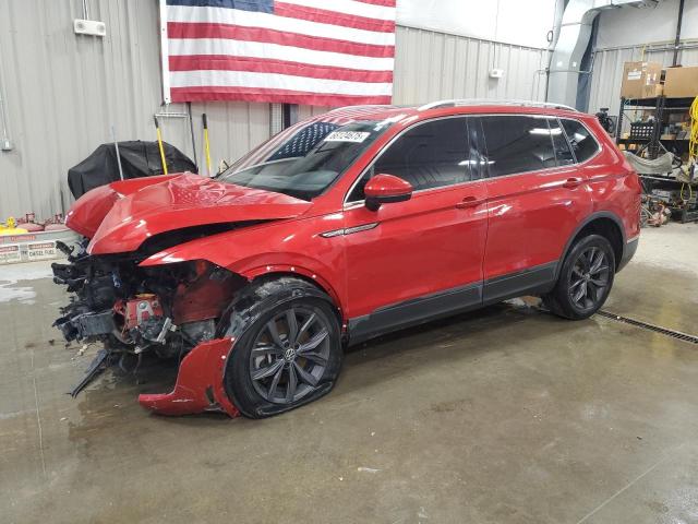  VOLKSWAGEN TIGUAN 2022 Red
