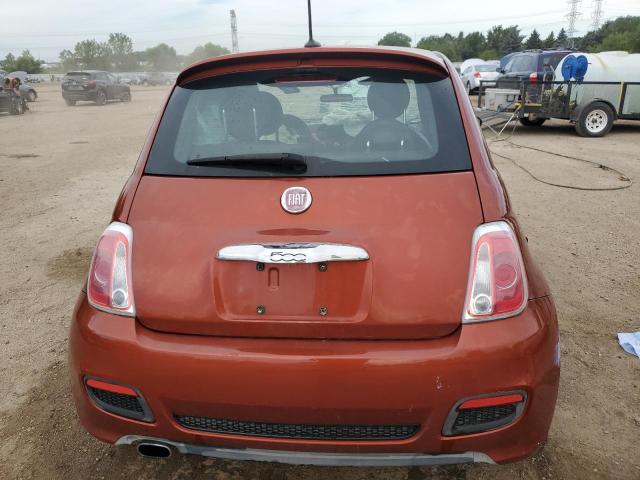  FIAT 500 2013 Orange
