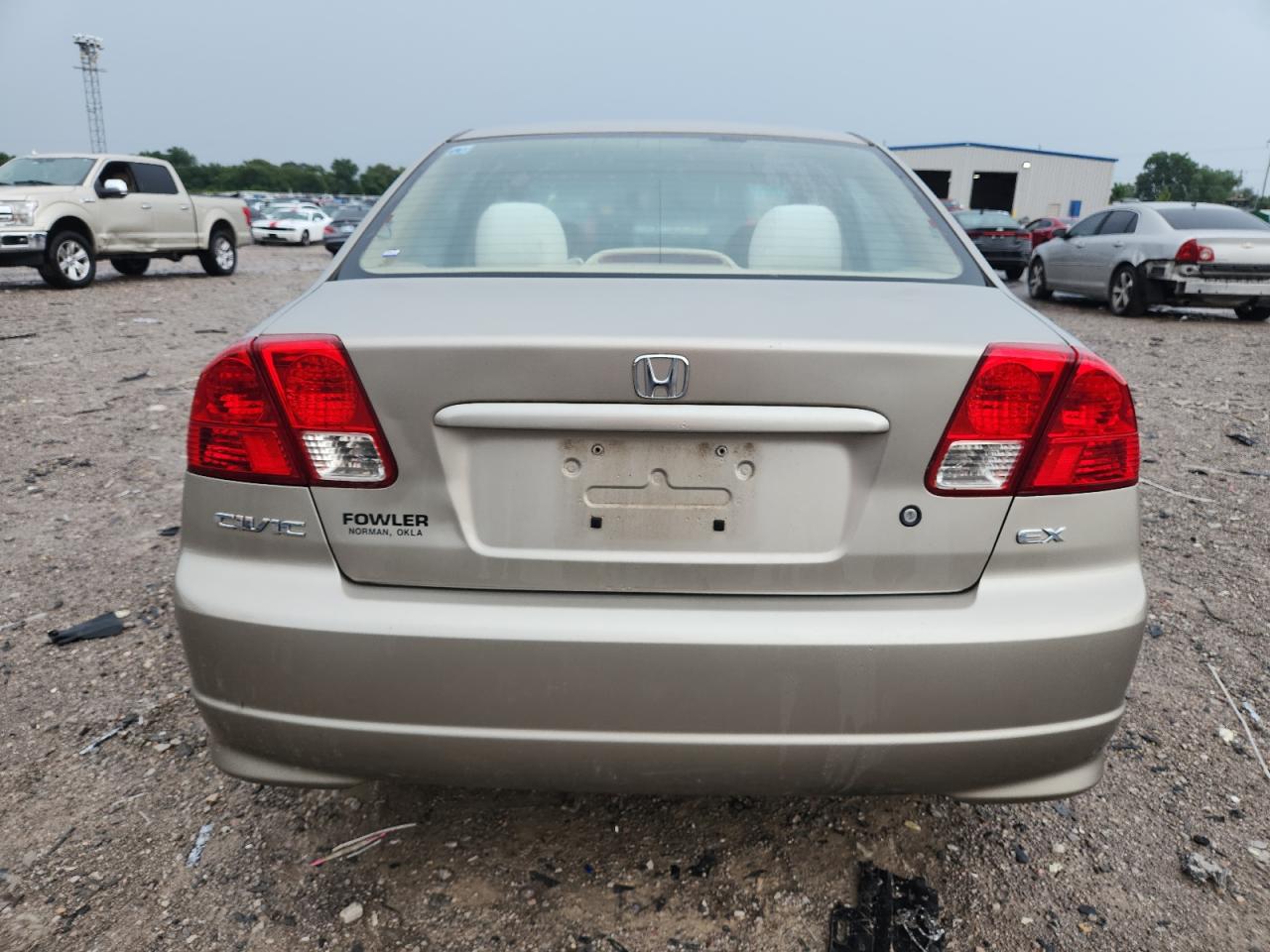 2004 Honda Civic Ex VIN: 2HGES26764H529892 Lot: 62852185