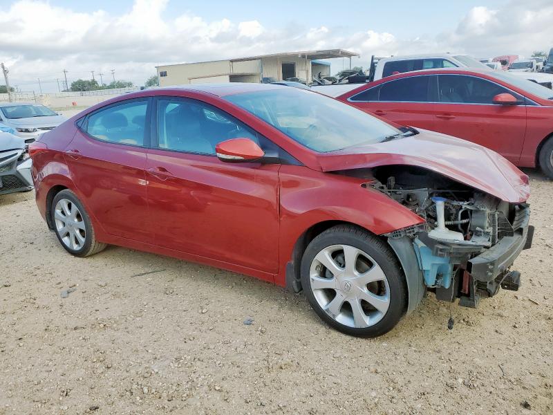  HYUNDAI ELANTRA 2012 Красный