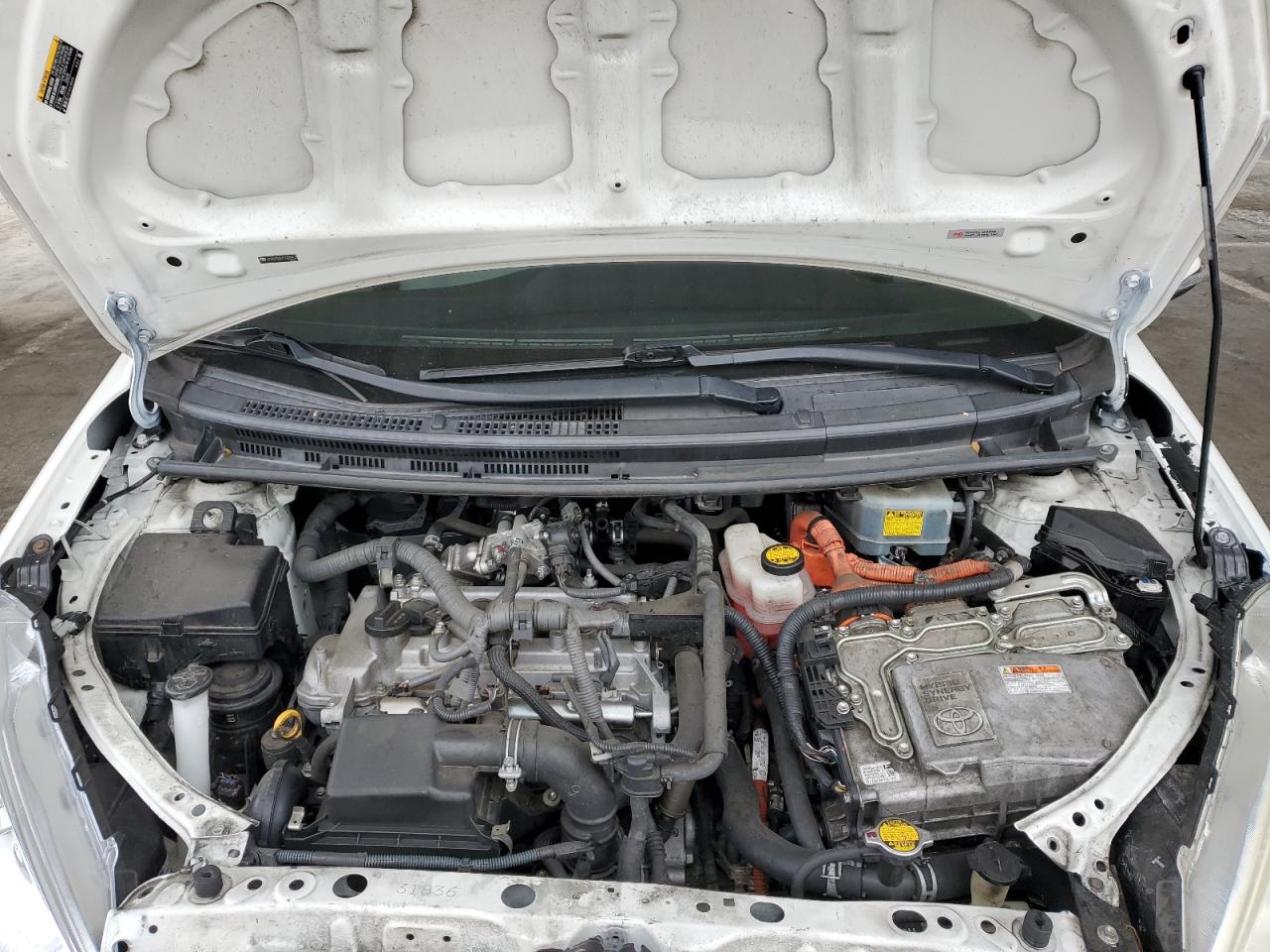 2012 Toyota Prius C VIN: JTDKDTB36C1020953 Lot: 64756345