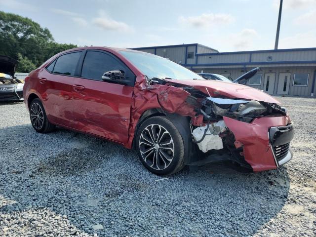  TOYOTA COROLLA 2015 Red