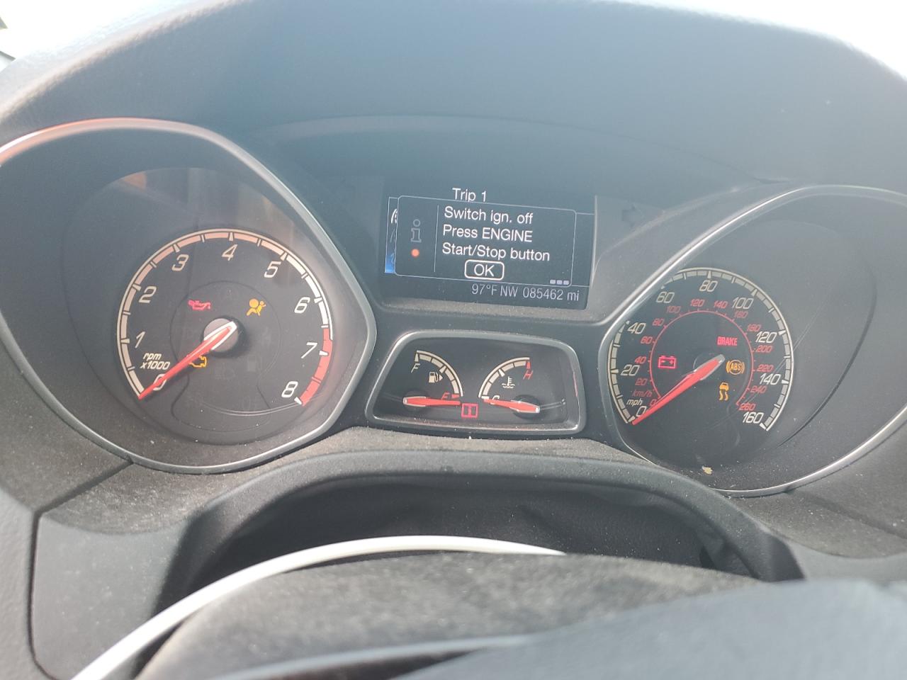 2013 Ford Focus St VIN: 1FADP3L99DL163250 Lot: 65317695