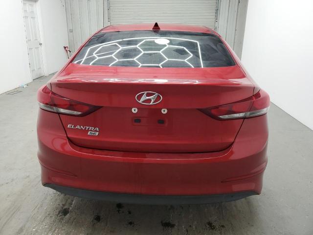  HYUNDAI ELANTRA 2017 Czerwony