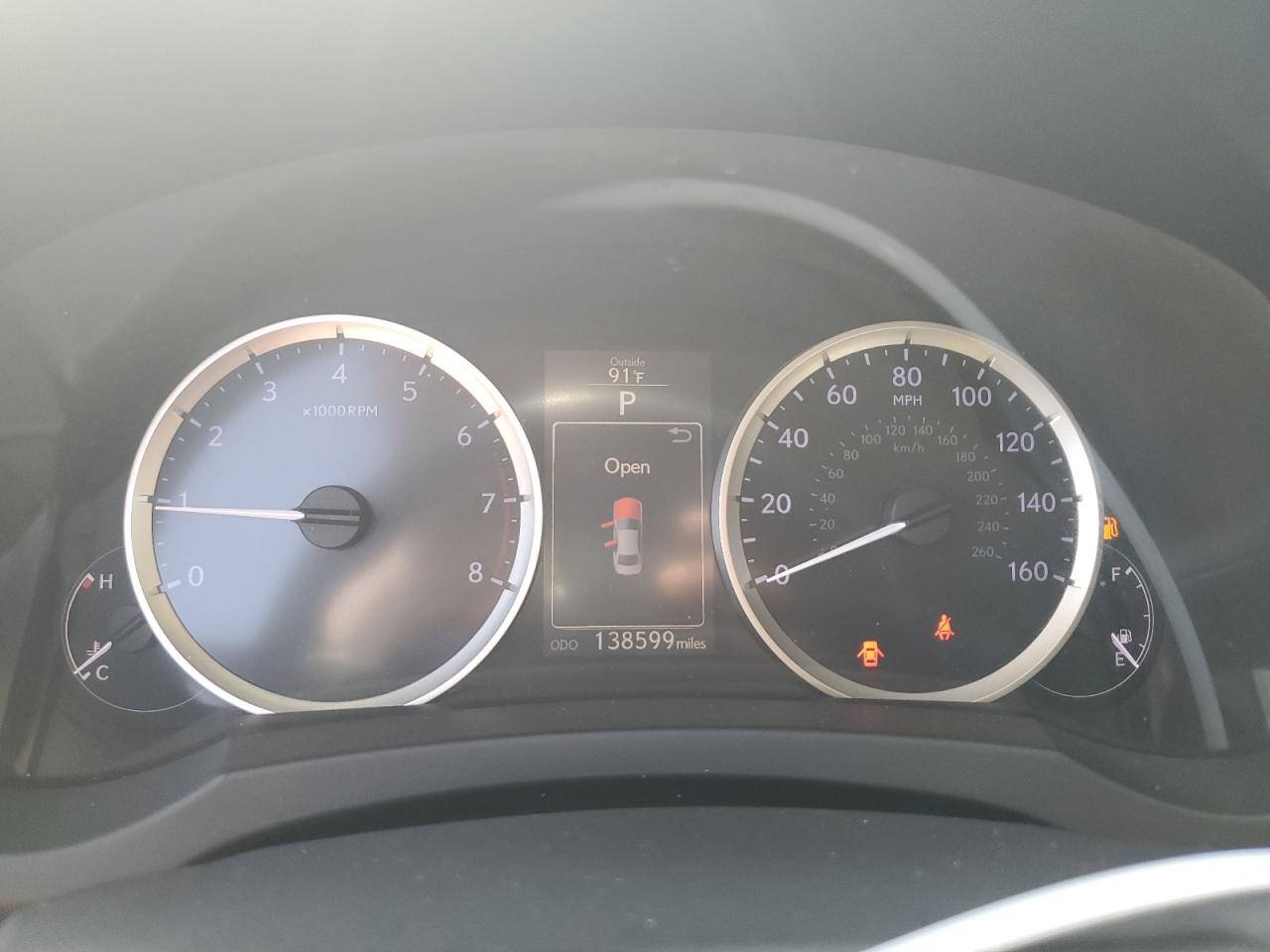 2014 Lexus Is 250 VIN: JTHBF1D20E5008116 Lot: 62613435