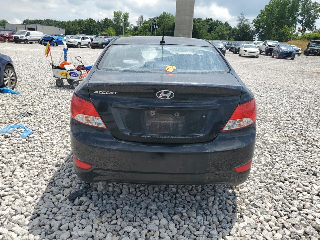 2012 Hyundai Accent Gls VIN: KMHCT4AE5CU043070 Lot: 64951655