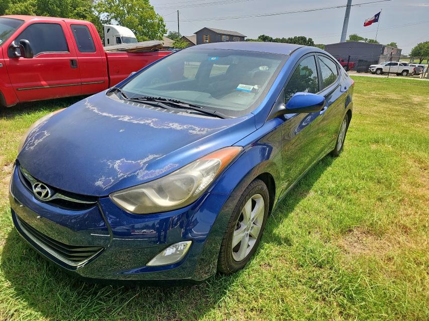 Седаны HYUNDAI ELANTRA 2013 Синий