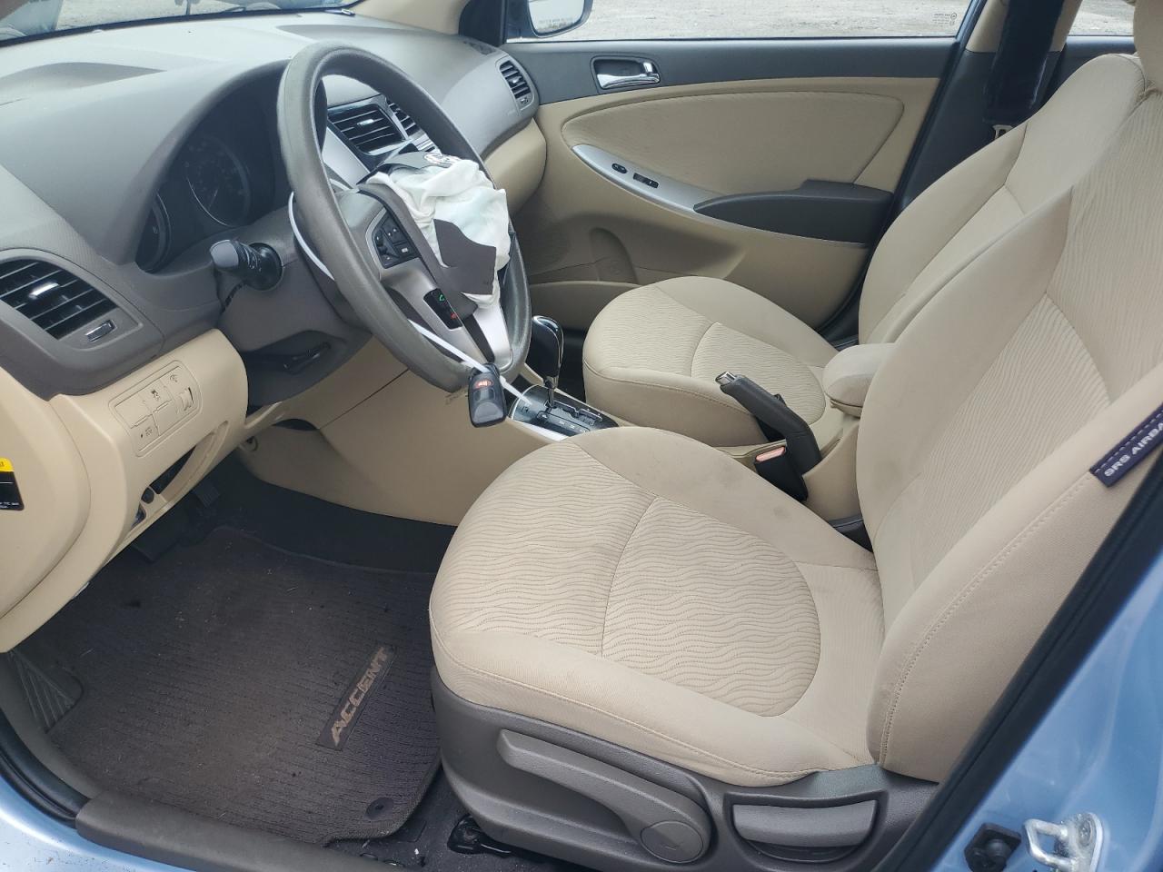 2014 Hyundai Accent Gls VIN: KMHCU4AE9EU677000 Lot: 63662205