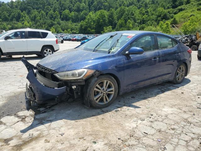  HYUNDAI ELANTRA 2018 Синий