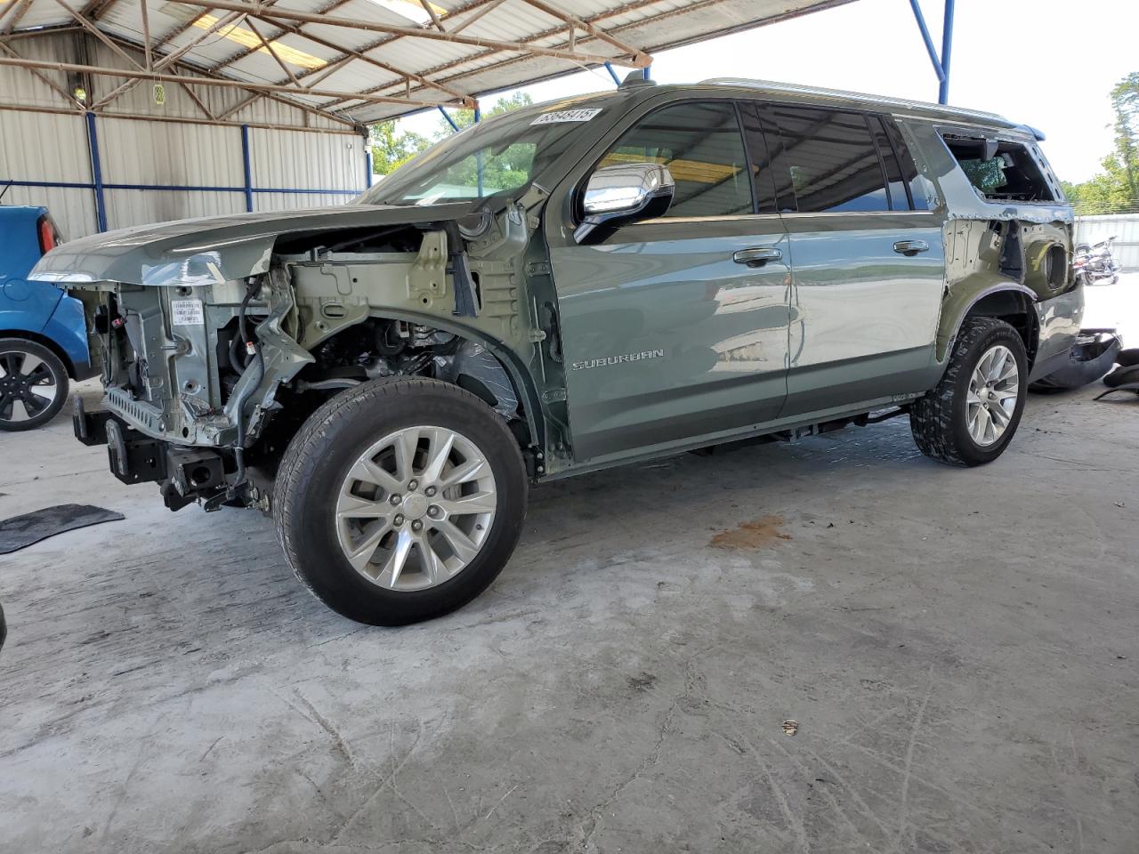 2023 Chevrolet Suburban K1500 Premier VIN: 1GNSKFKD0PR276231 Lot: 63648415