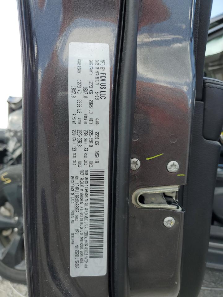 2019 Jeep Cherokee Latitude Plus VIN: 1C4PJLLB8KD469956 Lot: 64946105