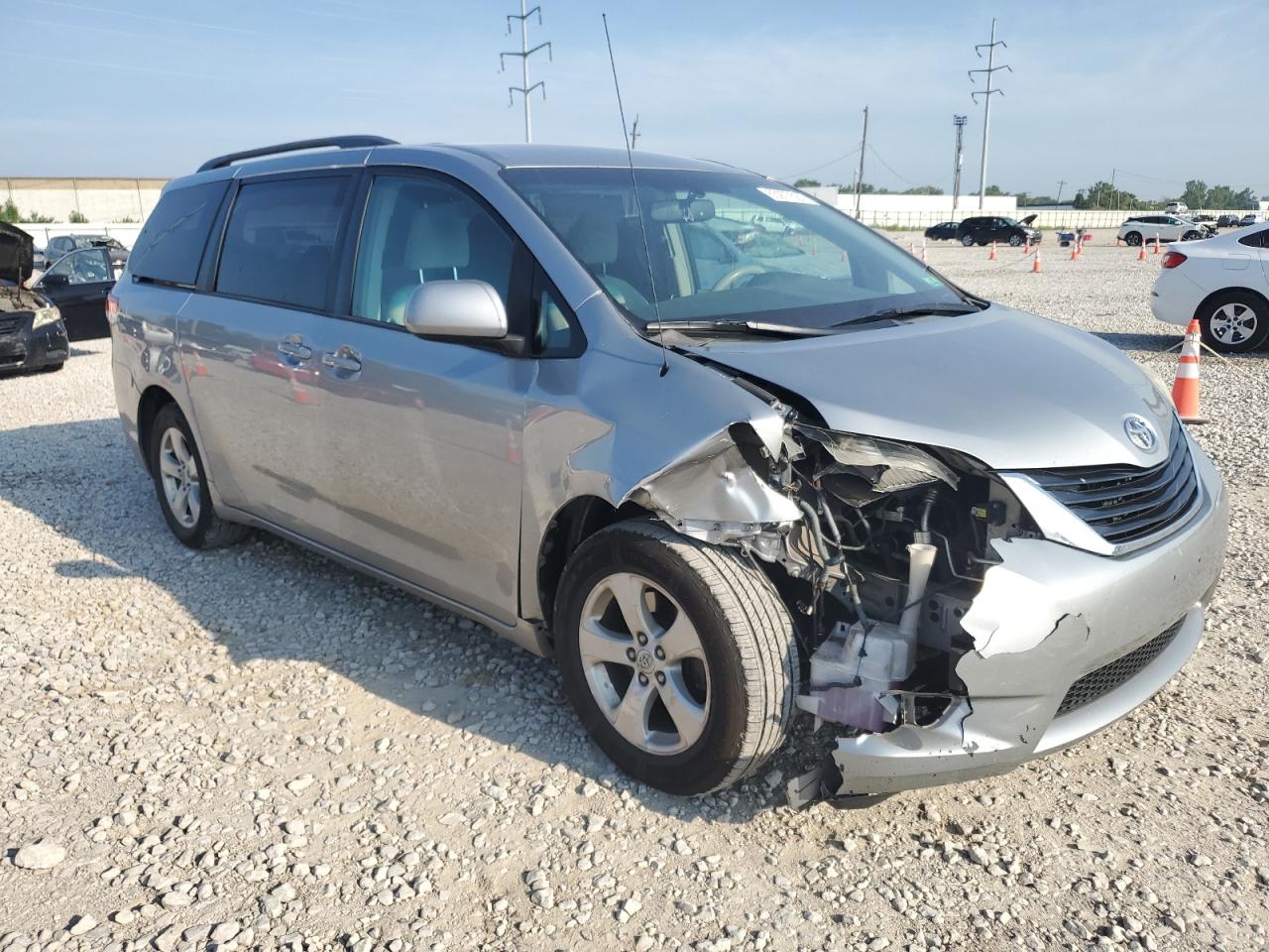 2011 Toyota Sienna Le VIN: 5TDKK3DC0BS057680 Lot: 65977525