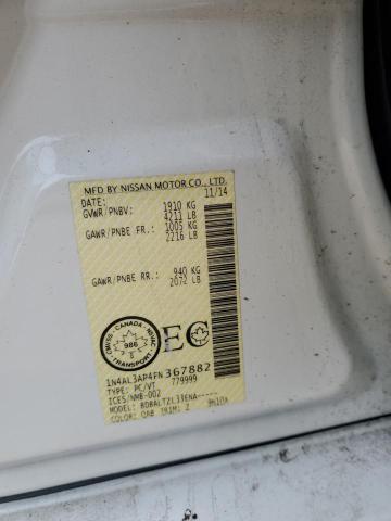 2015 NISSAN ALTIMA 2.5  