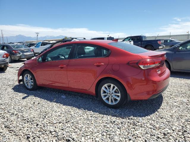  KIA FORTE 2017 Red