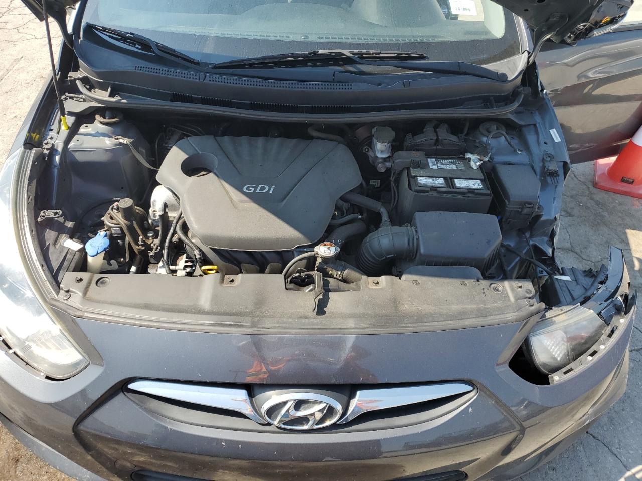 2013 Hyundai Accent Gls VIN: KMHCU5AE3DU087993 Lot: 63526345