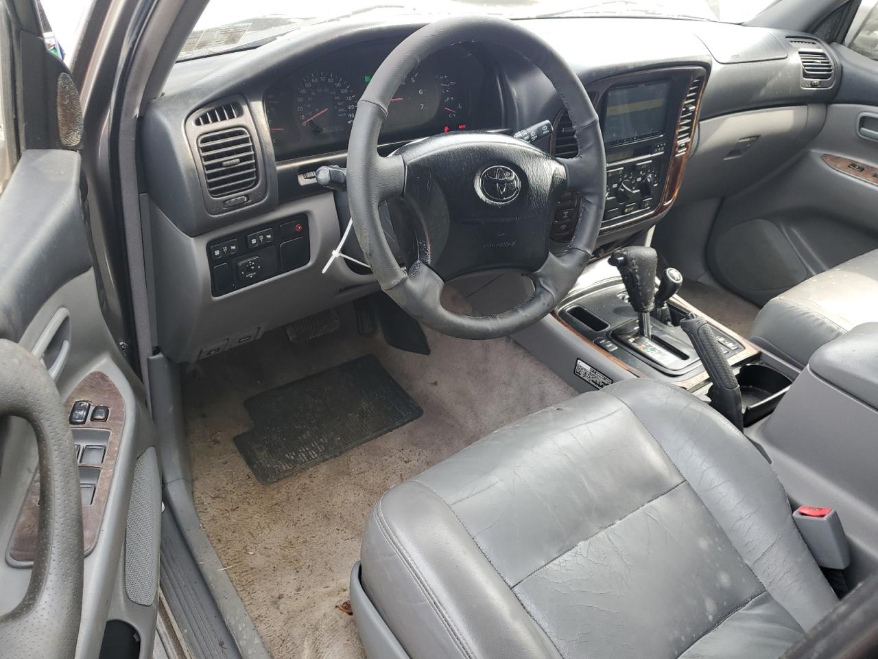 2001 Toyota Land Cruiser VIN: JTEHT05J712012319 Lot: 65571555