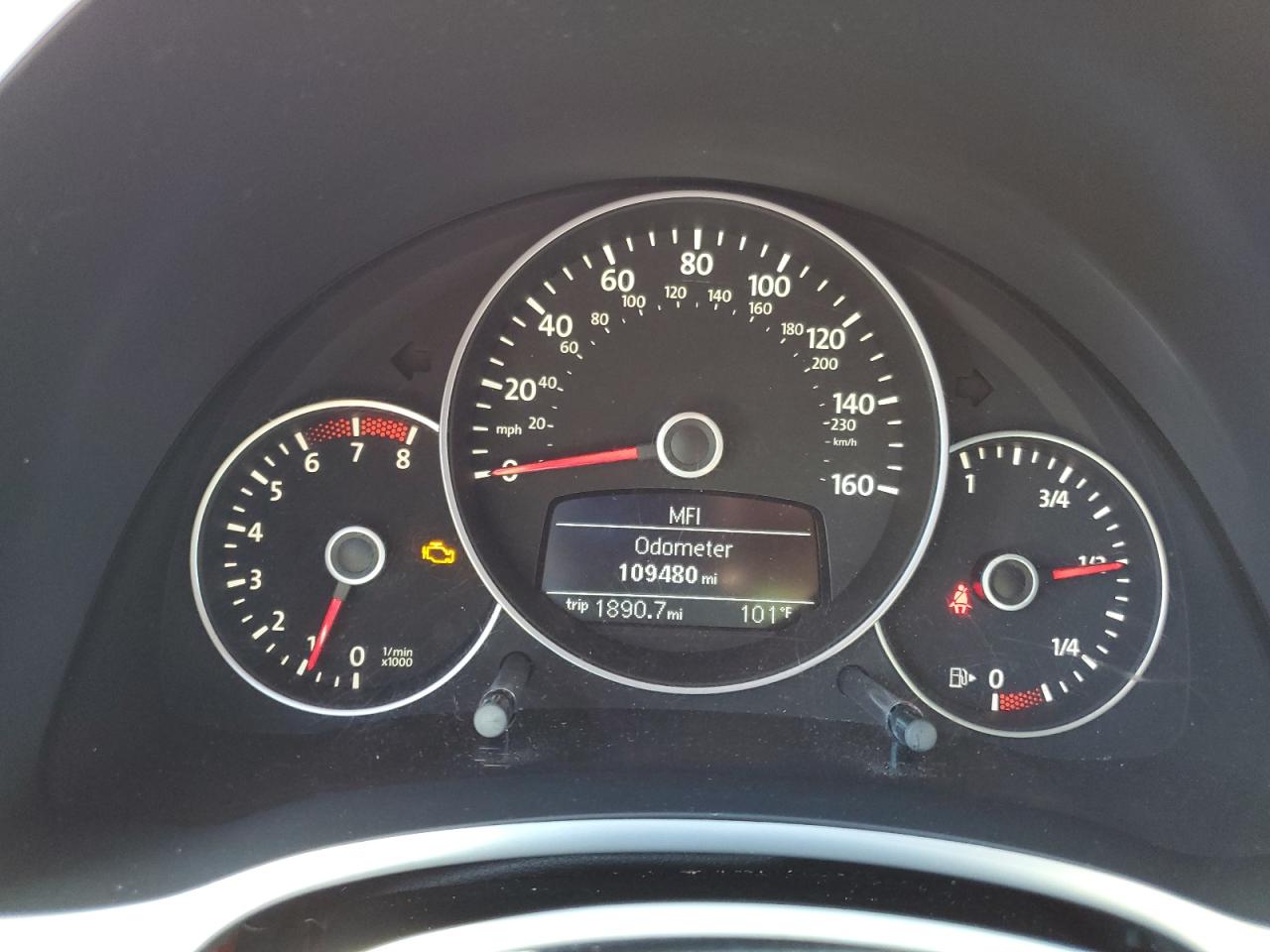 2012 Volkswagen Beetle VIN: 3VWJP7AT1CM646180 Lot: 63822925