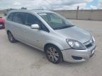 2013 VAUXHALL ZAFIRA DES for sale at Copart YORK