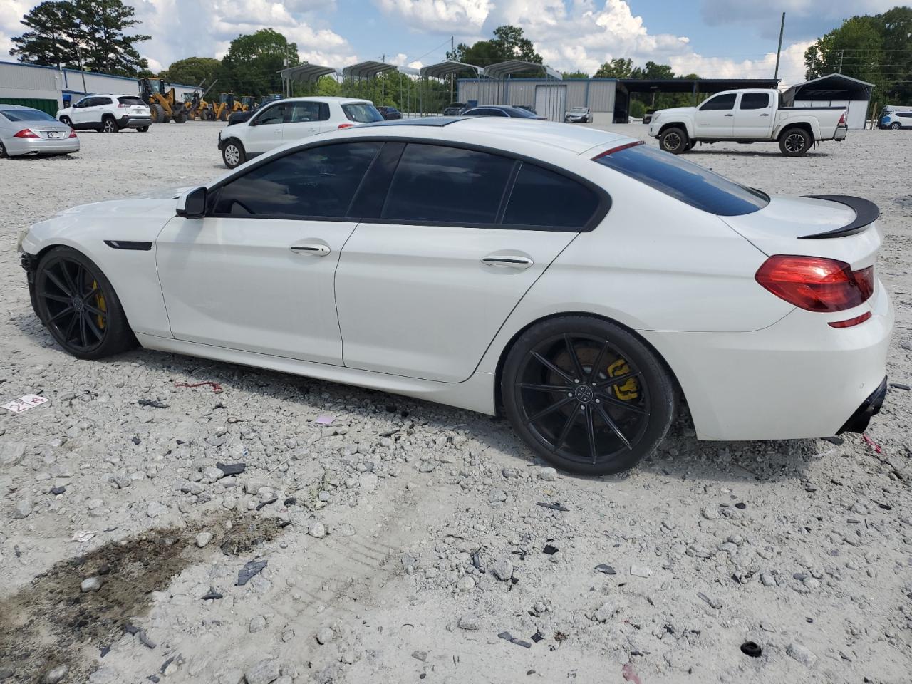 2013 BMW 650 I white sedan gas WBA6B2C51DDG66936 photo #3