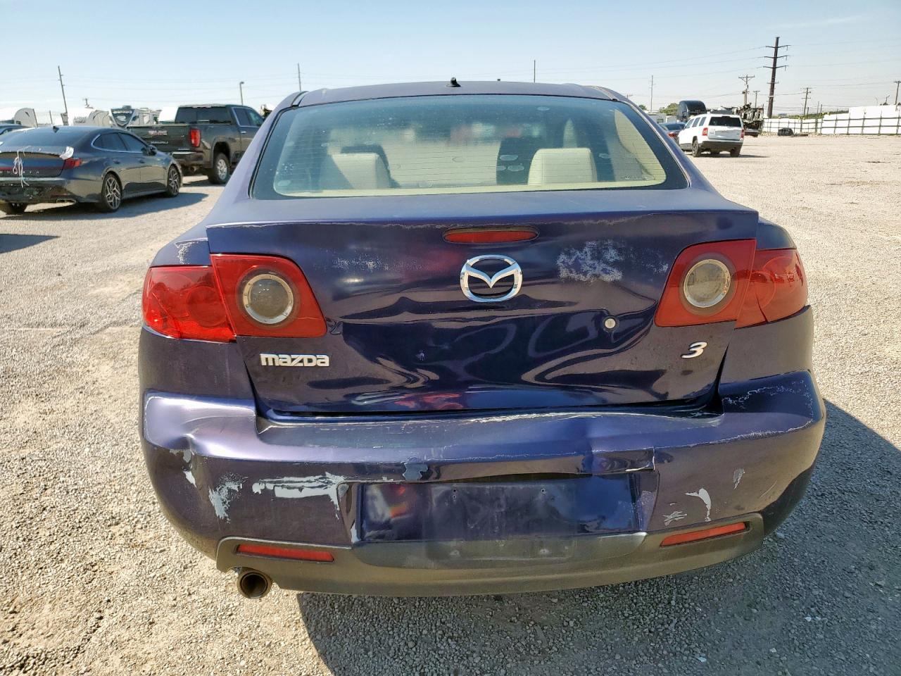 2006 Mazda 3 I VIN: JM1BK12F761445414 Lot: 64106365