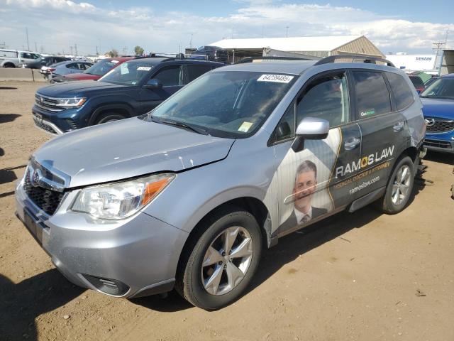  SUBARU FORESTER 2014 Silver
