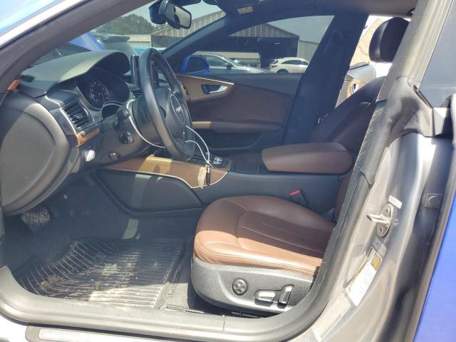 Hatchbacks AUDI A7 2017 Blue