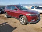 2021 JEEP CHEROKEE LIMITED for sale at Copart CO - COLORADO SPRINGS