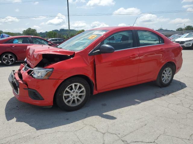  CHEVROLET SONIC 2018 Czerwony
