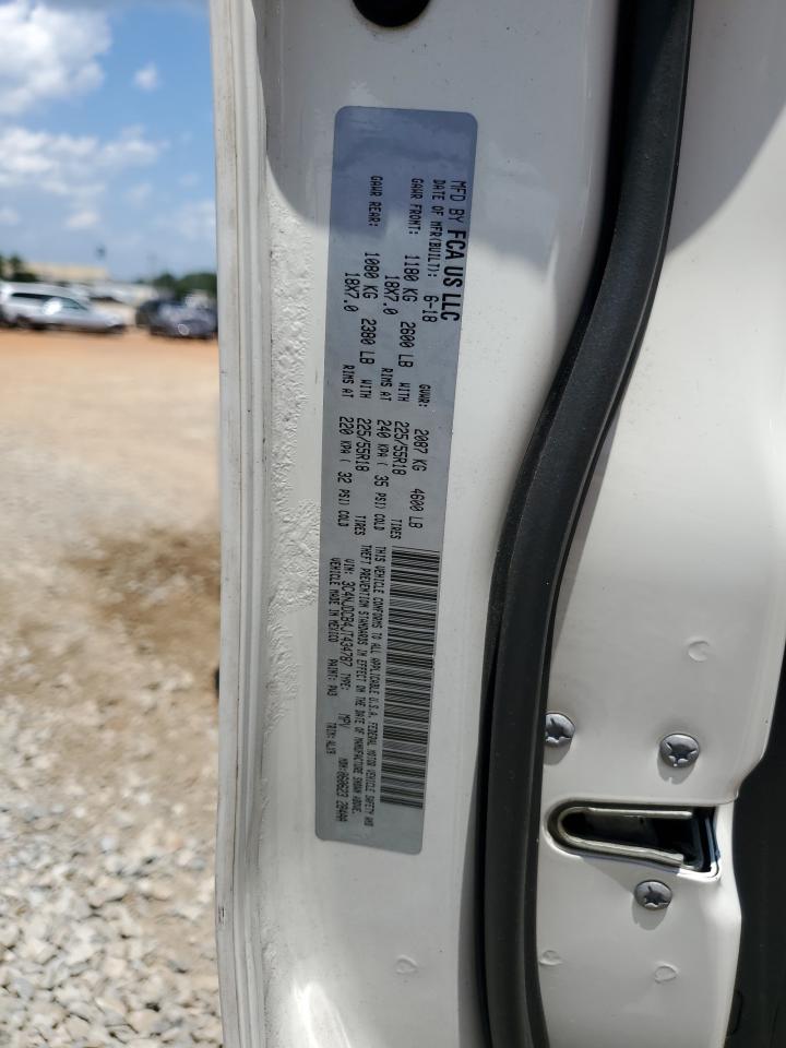 2018 Jeep Compass Limited VIN: 3C4NJDCB4JT434787 Lot: 64945655