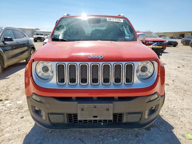  JEEP RENEGADE 2018 Red