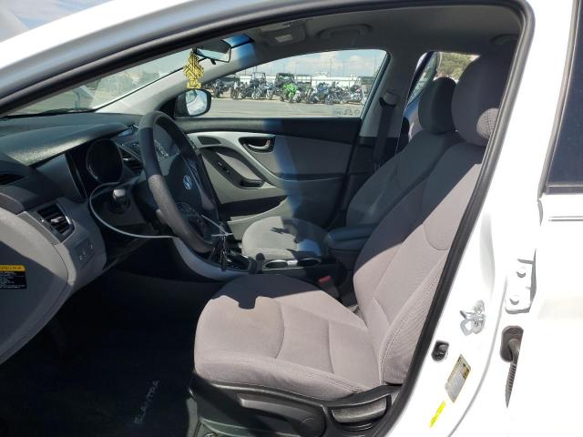  HYUNDAI ELANTRA 2016 White