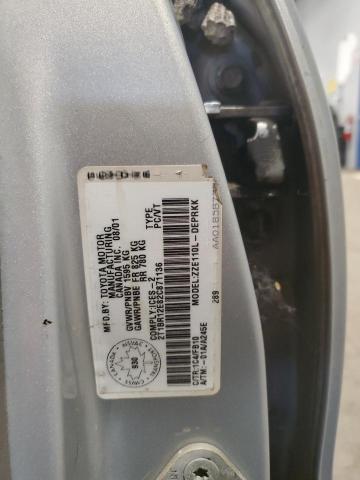 2002 TOYOTA COROLLA CE  