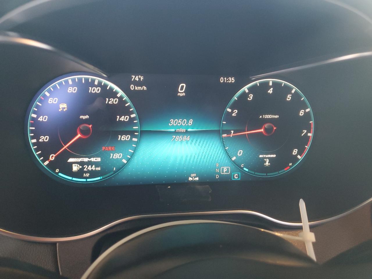 2019 Mercedes-Benz C 43 Amg VIN: WDDWJ6EB2KF879494 Lot: 63830925