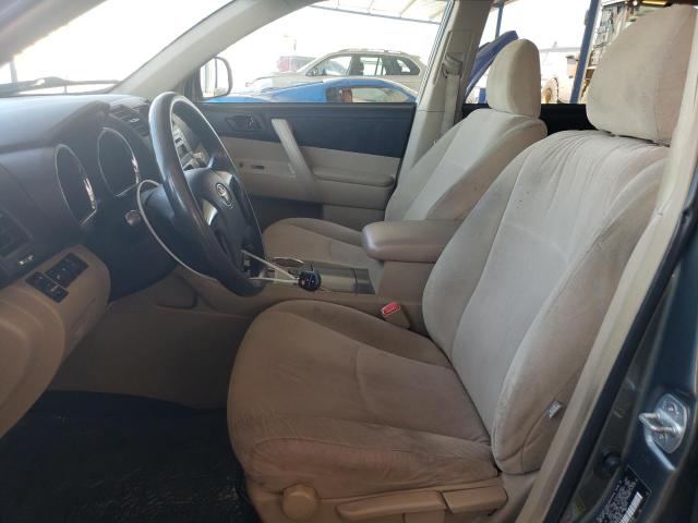  TOYOTA HIGHLANDER 2012 Zielony