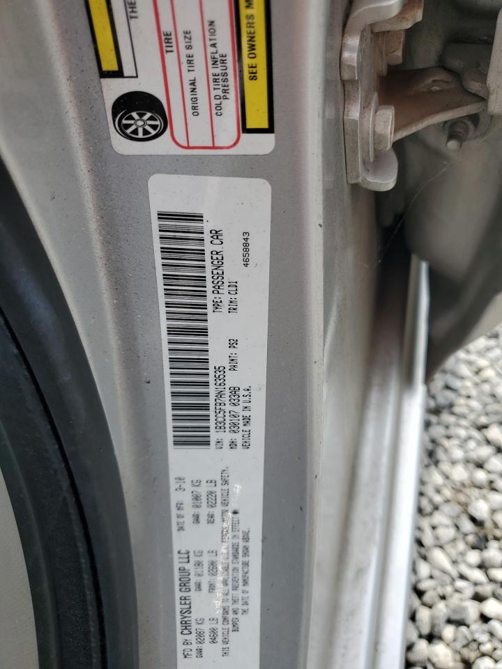 2010 Dodge Avenger R/T VIN: 1B3CC5FB7AN163535 Lot: 64239705