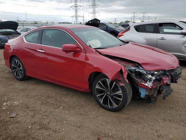  HONDA ACCORD 2016 Czerwony