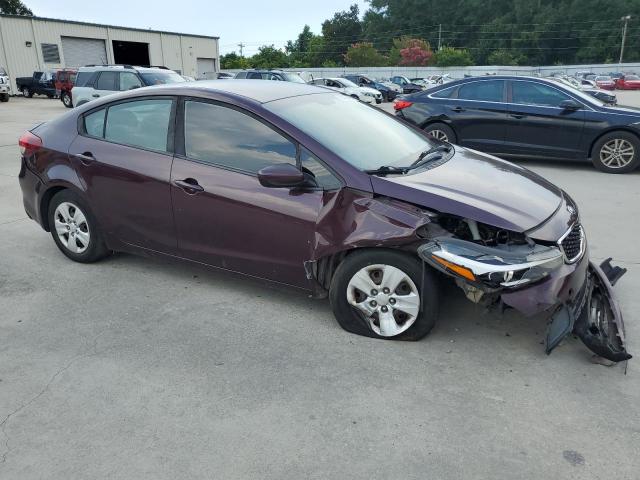  KIA FORTE 2017 Бургунди