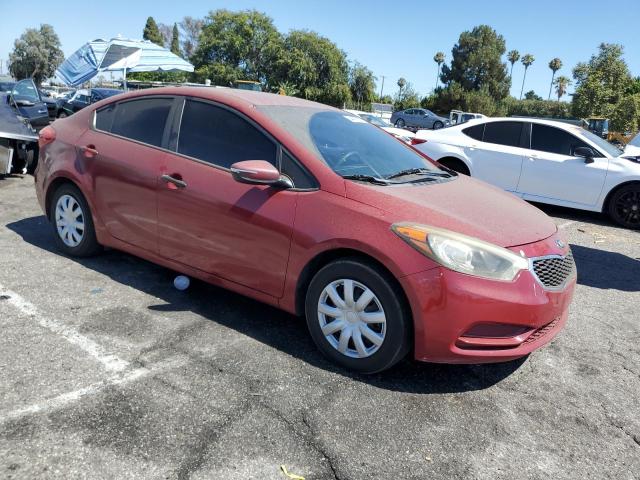  KIA FORTE 2015 Czerwony